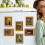 Handcrafted Creative 3D Retro Photo Frame Magnetic-SCE179 4 7