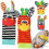 Babyrassel-Set, 4-teiliges Armband- und Sockenset 1