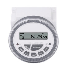 Digital Timer Switch 1 Min-168 Hours 10A DC12V LCD Display