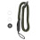 Adjustable Green Camera Wrist Strap, 40cm Fiber Braid Lanyard 2