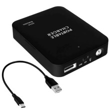 Portable Battery Charger AA Power Bank Fast Emergency Charging for Bose QC45 with LED Light USBC