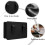 Leather Car Trash Can for Lexus ES 350 20062012, Leakproof Foldable Garbage Organizer, Red 2