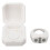 White Bluetooth Ring for Video & Reading Control - 10M Range, 200mAh 2