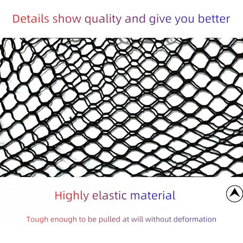 Car Cargo Net for Ford Edge 20062023, Adjustable Elastic Trunk Organizer Net with Hooks, Easy Install 2