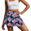 Γυναικεία αθλητικά παντελόνια Pink Hibiscus με τσέπες, αεριζόμενες φούστες τένις/γκολφ 1