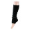 Knit Leg Warmers for Women Ribbed Solid Black 80 cm 1