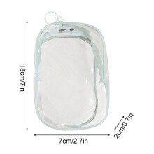 Bolsa para guardar bonecas, mochila transparente, acessório para chaveiro, solução para transporte ao ar livre, proteção para bonecas de