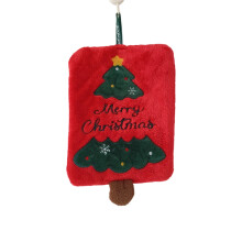 Christmas Fleece Hand Towels Set of 4 – Super Absorbent, Quick-Drying, Festive Patterns – Best Christmas Gifts 2025