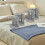 (Gray) 4pcs No-Slip Invisible Bed Sheet Clips for All Frames 5