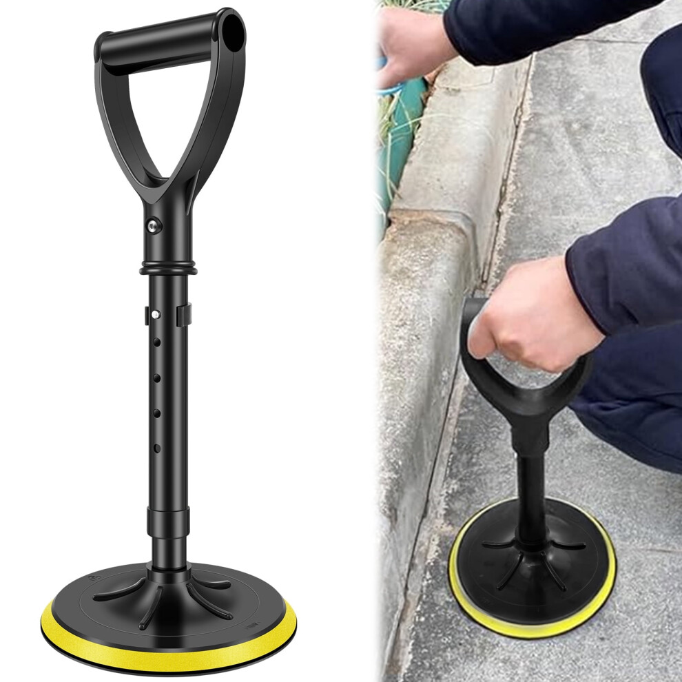 Ikopy Height-Adjustable Stand Assist Aid for Elderly, Compatible with Floor Use, Metal Standup Helper with 6" Base