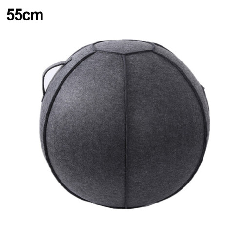 Filtskydd för yogaboll, träningsbollskydd, 55 cm, 65 cm, 75 cm, vikbart, 55 cm