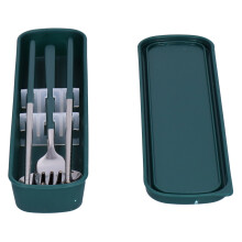 Stainless Steel 3Pc Cutlery Set Green