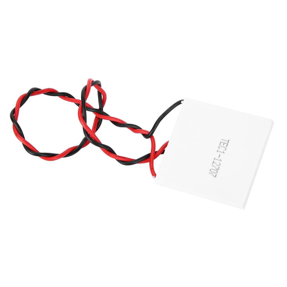 Industrial Grade Thermoelectric Cooler Module, Tec1-12707 40X40mm Peltier Cooling Plate, 2.4X2.0x1.2in 9448483467100