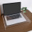 Capa de teclado transparente em acrílico, design simples e elegante. 1