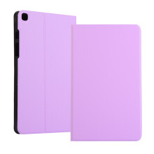 Kompatibel mit Samsung Galaxy Tab A8.0" (2019) SM-T290/T295 – Lila PU-Leder-Klapphülle, schlank, leicht, Betrachtungswinkel aus verschiedenen