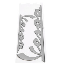 Silver Emblem 3D Decal Sticker for Vespa LX125 LX150 Primavera 300 GTS300 IE