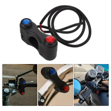 Horn Switch Round Two-Button Set for Motorcycle Electric