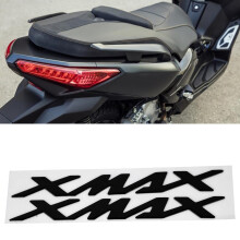 Black 3D Emblem Decals for XMAX 125 400
