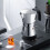 Stainless Steel Octagonal Stovetop Coffee Maker 300ML Silver 6