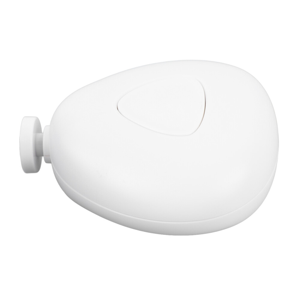 Electric Baby Nail Trimmer Kit - Safe, Scratch Proof, White, 6 Heads