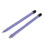 2 Pcs Purple Steel Wire Retractable Drum Brushes for Jazz Performance 16