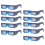 10Pcs Solar Eclipse Viewing Glasses Eye Protection for Kids Adults 16