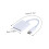 USB C Card Reader with Dual USB 3.0 Interface Speed Data Transfer for Laptop Phone Camera 2