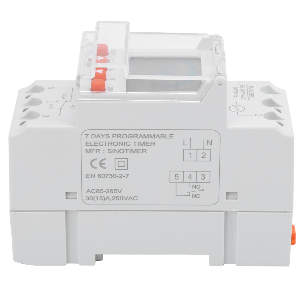 Digital Timer Switch 24hr 30A LCD