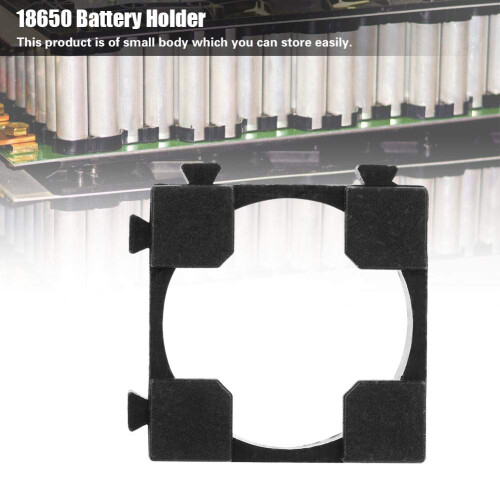 100PCS 18650 Liion Battery Holder Bracket, Modular Linking Design for DIY Lithium Battery Pack 2