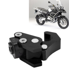 Schwarze Motorrad-Helm Tasche Gepäckhaken CNC-Aluminiumlegierung Universale Befestigung