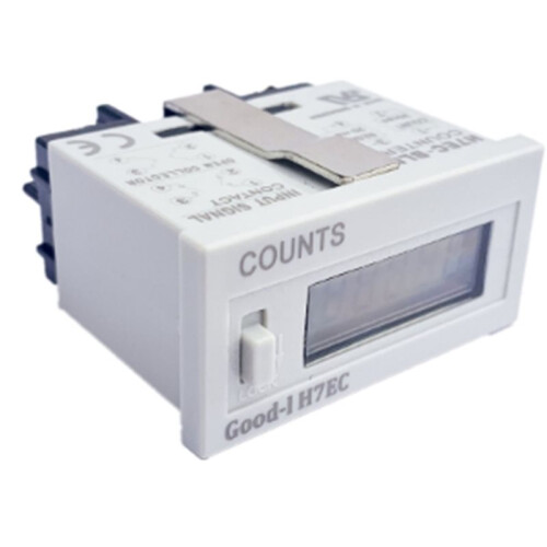 2X Multifunctional Professional H7EC-6 Vending Digital Electronic Counter Count Hour Meter Without Voltage 1