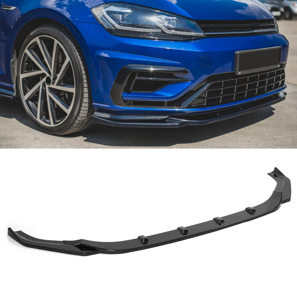 Front Bumper Splitter Lip Mk7.5 R 2018 7444352582570
