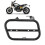 Iron Saddlebag Support Rack for Ducati Scrambler 1100 2017-2023 14