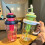 Water Bottle with Handle and Cap 40 oz 8