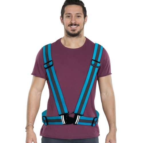 High-Visibility Reflective Safety Vest Unisex 1pc 2