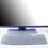 Capa de teclado transparente em acrílico, design simples e elegante. 4