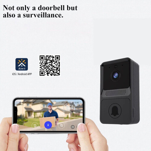 Smart WiFi Video Doorbell  Security Camera 2