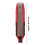 Stainless Steel Nail Clippers Set 8cm Multi-Function Grooming Kit (Red Black) 5