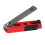 Stainless Steel Nail Clippers Set 8cm Multi-Function Grooming Kit (Red Black) 12