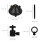 Portable Camping Flashlight Holder with Suction Cup, 20kg Capacity 2