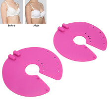 2pcs Chest Electrodes for TENS Massager, 15.5cm Silicone Pads
