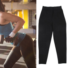Women Neoprene Sauna Sweat Pants 2XL/3XL Slimming Leggings for Workout