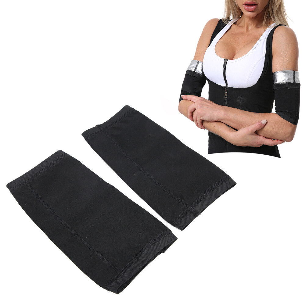 Black/Silver Unisex Breathable Compression Arm Sleeve 2XL/3Xl Â &