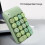 Wireless Mechanical Numeric Keypad, 18 Keys, Green, 10m Range 10