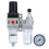 Wasser-Öl-Separator, Filter, Regler G1/4 | 500L/min, 0,05-0,85MPa 5