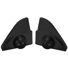 Auto-HiFi Tweeter-Abdeckung 2 Stück Schwarz Passend für Toyota Fortuner 2016 Plug & Play