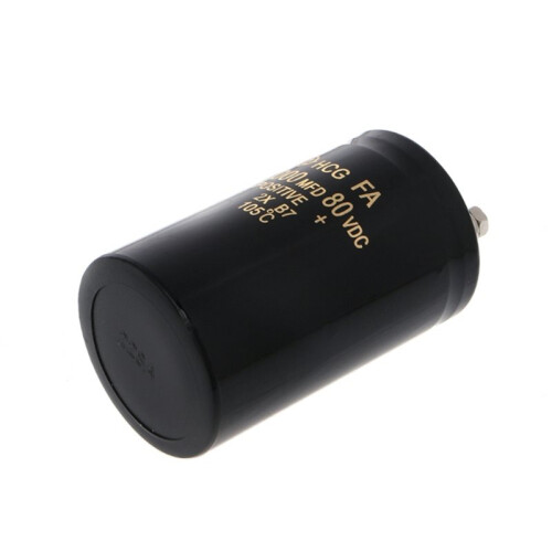 4X 2200UF/80V High Capacity Bolt Type Electrolytic Capacitor 50x80mm 2