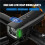 2X Digital Display Bicycle Front Light High Lightness Aluminum Headlight MTB Bike Flashlight Lamp 1