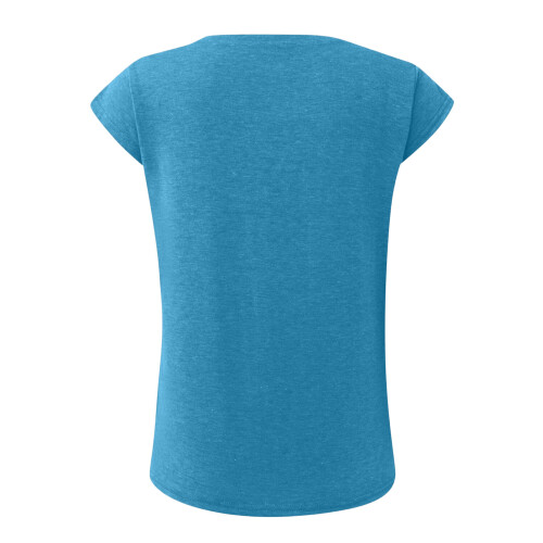 Short Sleeve Shirts for Women Cap Sleeve Basic V-Date red S 1