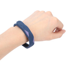 Dark Blue Silicone Anti Static Wristband for Men Women Elderly Children